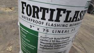 lot 44 image: FortiFlast Waterproof Flashing