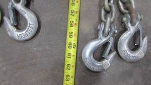 lot 48 image: (2) Chains With Hooks