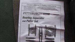 lot 95 image: Bearing Separator and Puller Set