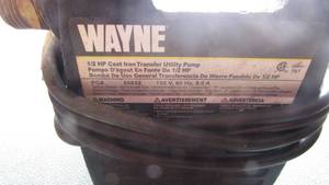 lot 103 image: (1) Water Pump and (1) Transfer Pump