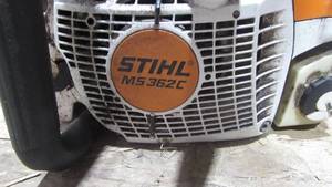 lot 112 image: Stihl MS362C Chainsaw