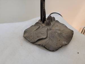 lot 73 image: Pond Lilly Two Shade Lamp