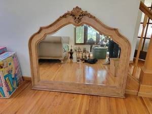 lot 83B image: Tuscan Ornate Mantel Mirror