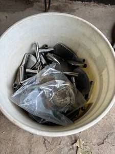lot 37 image: NEW Unused Golf Iron Heads - Stainless Steel