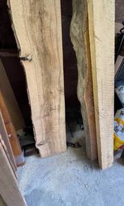 lot 47 image: Wood Live Edge, Rough Cut & Mantle Beam