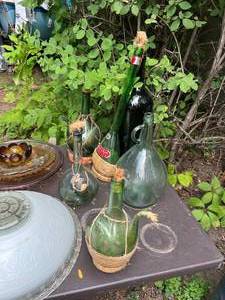 lot 63 image: Glass Bowls, Glass Art & Jars