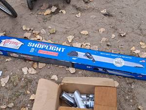 lot 223 image: Xtreme Garage Heavy Duty 48 Shop Light Fixture (New in Box)
