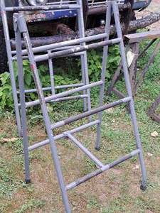 lot 82 image: Lot of (2) Step-Up Ladder Scaffolding System