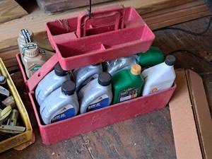 lot 106 image: 5W-20 Synthetic Motor Oil with Carrier