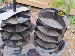 lot 124 image: Lot of (2) Storehouse Revolving Parts Storage Bins