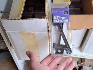 lot 141 image: Lot of (24) Noco Adjustable Battery Hold-Downs