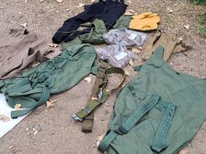 lot 238 image: Lot of (11) Military Gear and Apparrel (New)