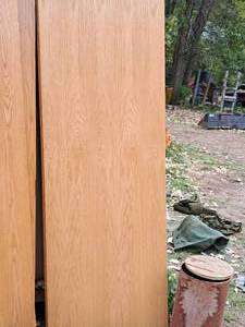lot 244 image: Lot of (2) UncutUndrilled Hollow-Core Doors
