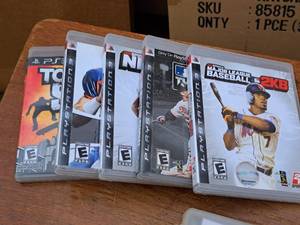 lot 129 image: Lot of (5) PS3 Games