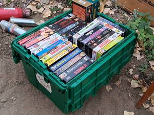 lot 130 image: Lot of (Over 50) Prerecorded VHS Tapes