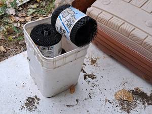 lot 50 image: Lot of (3 Rolls) Gutter Guard 25x6