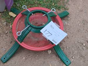 lot 177 image: Christmas Tree Stand