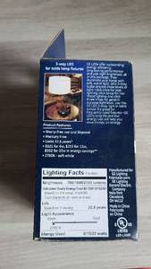 lot 37 image: New LED Three Way Lightbulb