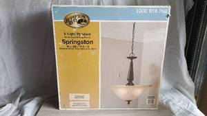 lot 163 image: NEW Light Fixture
