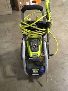 lot 13 image: RYOBI 3000 PSI 1.1 GPM Cold Water Electric Pressure Washer Customer Returns See Pictures