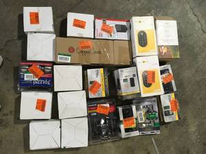 lot 27 image: Lot of Assorted Digital Door Locks Various Models and Conditions  Customer Returns See Pictures