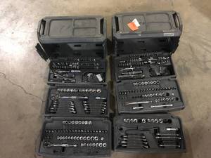 lot 30 image: Lot of 2 Husky Mechanics Tool Set (270-Piece)  Customer Returns See Pictures