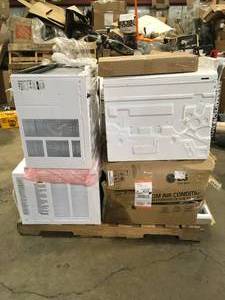lot 40 image: Pallet of Assorted Air Conditioners Various Models and Conditons Customer Returns See Pictures