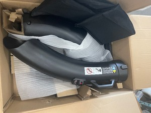 lot 56 image: 30 In. Bagger For RYOBI 30 In. Riding Mowers Open box