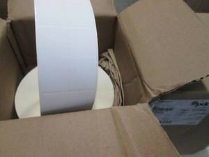 lot 301 image: 2 Cases of 4-2000 ct Roll Blank Lab...