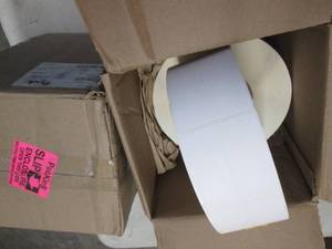 lot 303 image: 2 Cases of 4-2000 ct Roll Blank Lab...