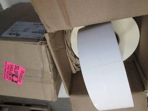 lot 306 image: 2 Cases of 4-2000 ct Roll Blank Lab...
