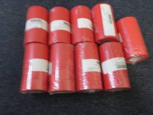 lot 292 image: 9- 5pk Rolls Blank Label Tape Cardi...