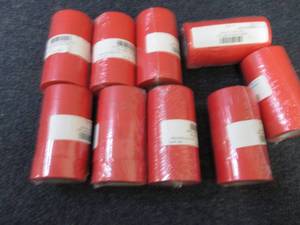 lot 293 image: 9- 5pk Rolls Blank Label Tape Cardi...