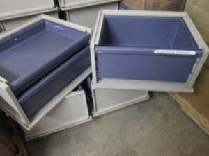 lot 297 image: 4 Stacking Drawers with Roll out Bi...