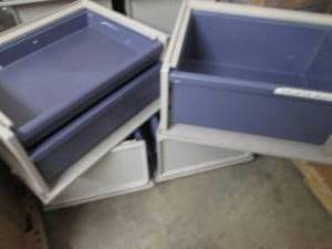 lot 298 image: 4 Stacking Drawers with Roll out Bi...