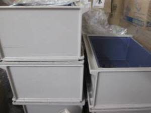 lot 299 image: 3 Stacking Drawers with Roll out Bi...