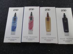 lot 345 image: 4 Pop Sonic Nose & Ear Hair Trimmer...