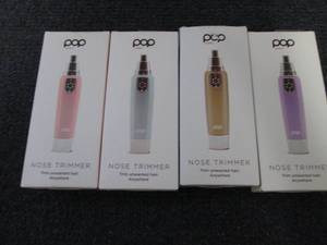 lot 351 image: 4 Pop Sonic Nose & Ear Hair Trimmer...