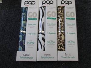 lot 382 image: Pop Sonic Set of 3 Portable Sonic T...