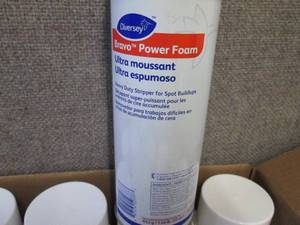 lot 406 image: 12- 23 oz Cans Diversey Bravo Power...