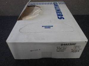 lot 433 image: Case of 1000 Clear 8-10 Gallon 24x2...
