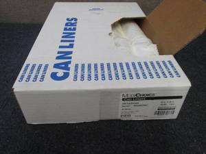 lot 436 image: Case of 250 Clear 33 Gallon 33x39 i...
