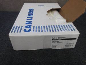 lot 438 image: Case of 250 Clear 33 Gallon 33x39 i...