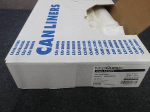 lot 440 image: Case of 250 Clear 33 Gallon 33x39 i...