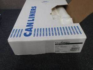 lot 441 image: Case of 250 Clear 33 Gallon 33x39 i...