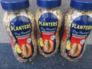 lot 484 image: 3- 16 oz Bottles Planters Lightly ...