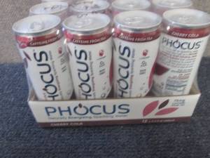 lot 493 image: 12- 11.5 oz Cans Phocus Energizing ...
