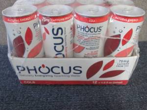 lot 497 image: 12- 11.5 oz Cans Phocus Energizing ...
