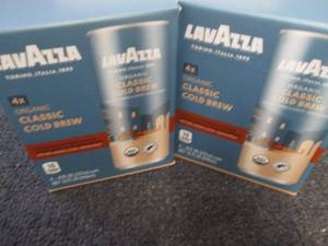lot 499 image: 2- 4pks 8 oz LavAzza Classic Cold B...