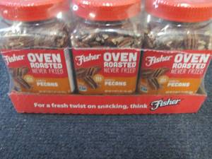 lot 504 image: 6- 17 oz Jars Fisher Oven Roasted P...